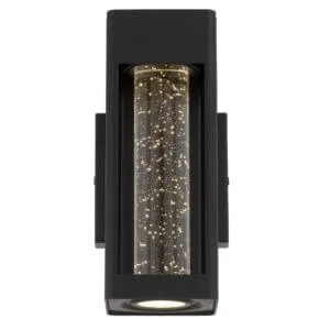 HOLLIS 25 EXTERIOR WALL LIGHT BLACK
