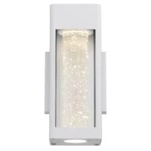 HOLLIS 25 EXTERIOR WALL LIGHT WHITE