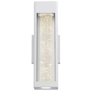 HOLLIS 35 EXTERIOR WALL LIGHT WHITE